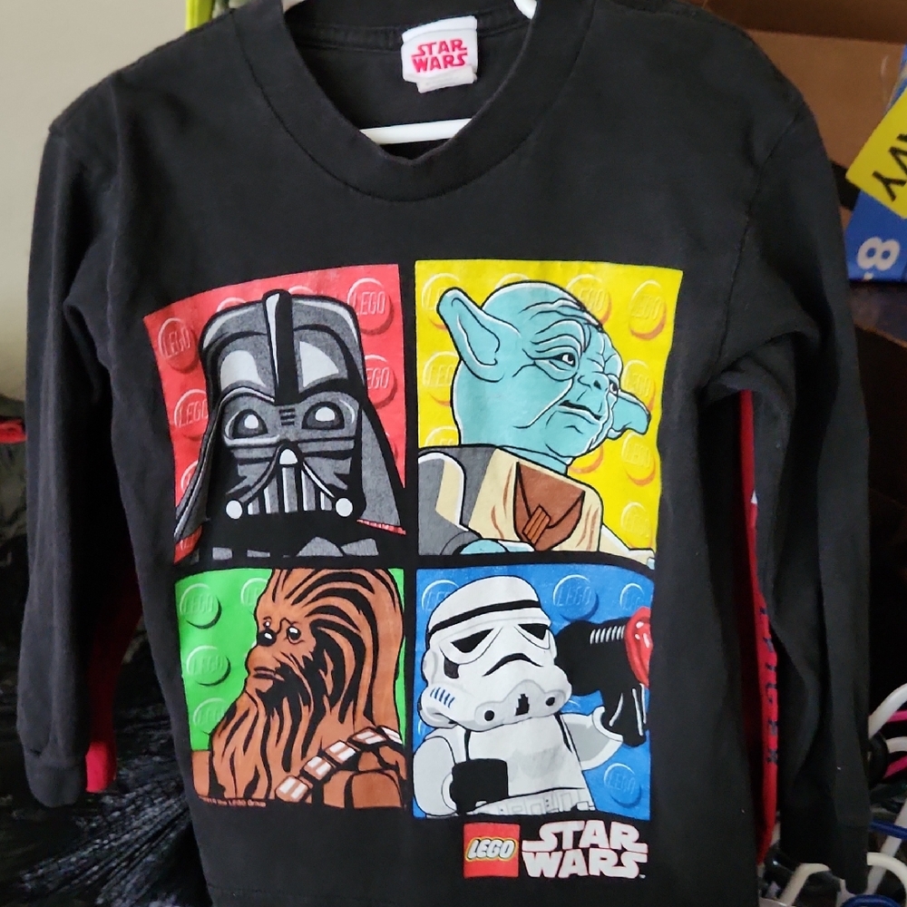 LEGO Black Long Sleeve Star Wars Tee